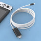 Stop met turen alsof je een arendsoog nodig hebt! Deze 2m USB-C naar HDMI-kabel met PD tovert je Switch, tablet of telefoon om in een volwaardige console – spelen en opladen tegelijk, zonder lag!