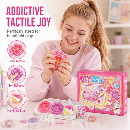 🐱💖 50% KORTING! DIY Katten Squishy Kit – Zelf Maken, Knijpen & Spelen | Creatief Bezig Zijn Zonder Scherm ✨