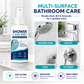 🚿💥 50% KORTING! Nooit meer een verstopte douchekop! Deze ontkalkerspray lost kalk en mineralen in seconden op – spuiten, inwerken, afvegen. Je douche glanst weer als nieuw!