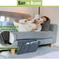 🛏️ KOOP 2, KRIJG 1 GRATIS – Vilten Bedhangorganizer | Voor Boeken, Telefoon, Bril & Afstandsbediening | Praktische Opbergtas voor Naast het Bed | Alles Binnen Handbereik