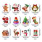 ⏳ Tijdelijke aanbieding⏳  🎄 Verlichte kerstmuurstickers