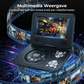 7.8-inch draagbare DVD/EVD-speler met gamefunctie