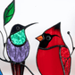 De Beste Geschenk-Vogel Gekleurde Raamhanger