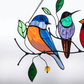 De Beste Geschenk-Vogel Gekleurde Raamhanger