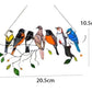 De Beste Geschenk-Vogel Gekleurde Raamhanger