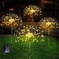 🔥LAATSTE DAG 50% KORTING 🎁 Waterdichte Zonne-energie Tuinvuurwerklamp