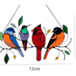 De Beste Geschenk-Vogel Gekleurde Raamhanger
