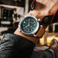 Perfect Cadeau-Heren Multifunctioneel Chronograaf Waterdicht Datumhorloge