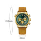 Perfect Cadeau-Heren Multifunctioneel Chronograaf Waterdicht Datumhorloge